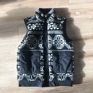 Reversible Scotch and Soda zip up vest
